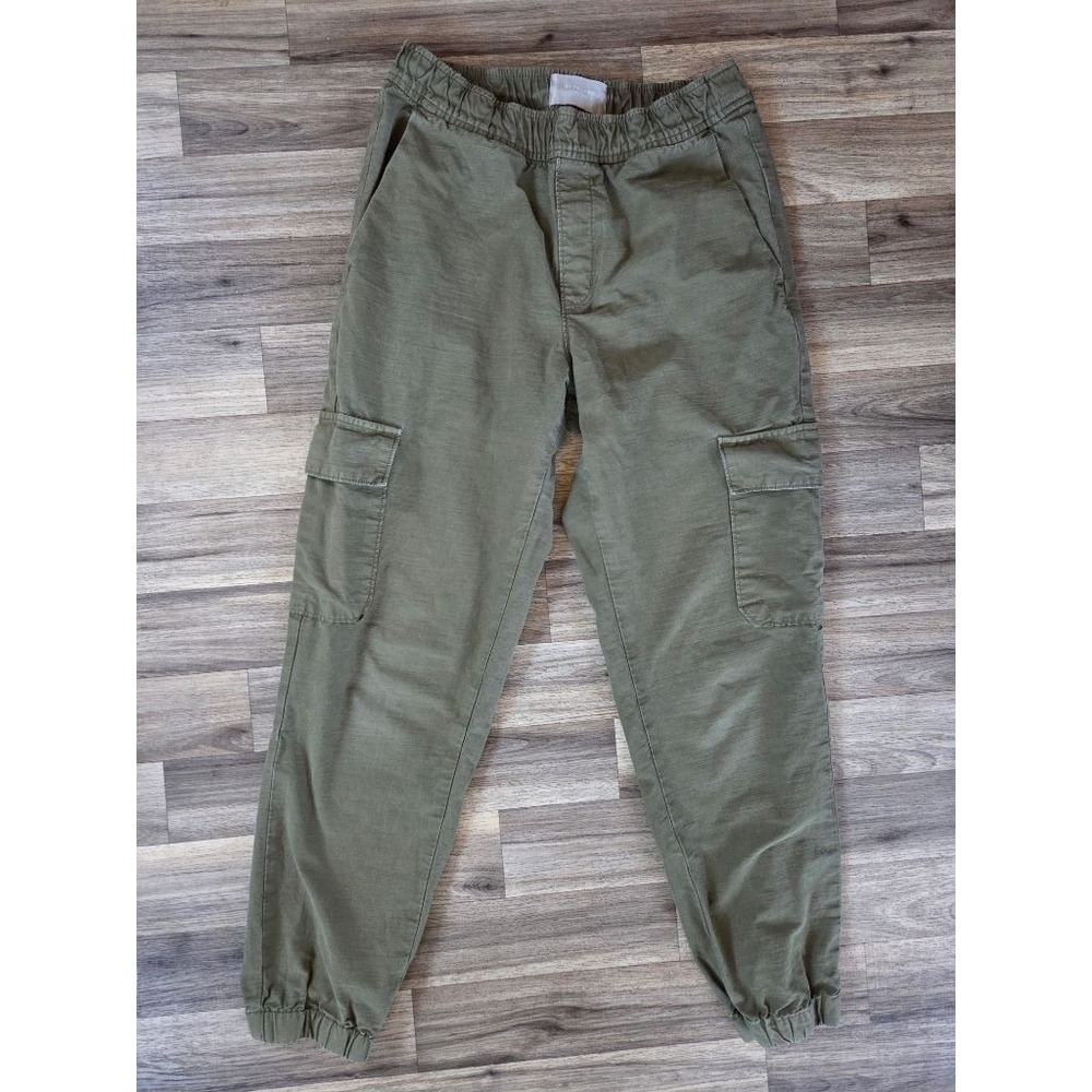 Everlane Organic Cotton Tapered Cargo Pants Womens S Olive Gorpcore Utility